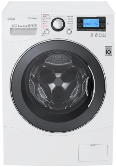 LG FH495BDS2 12KG 1400 Spin Washing Machine - White.